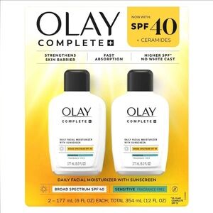 OLAY Complete SPF 40 Moisturizer with Vitamin B3 sealed pack